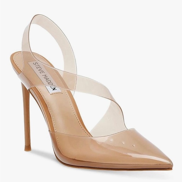 Steve Madden Vienne Clear Strap Heeled Sandal – Size 7M barely worn - Picture 3 of 7